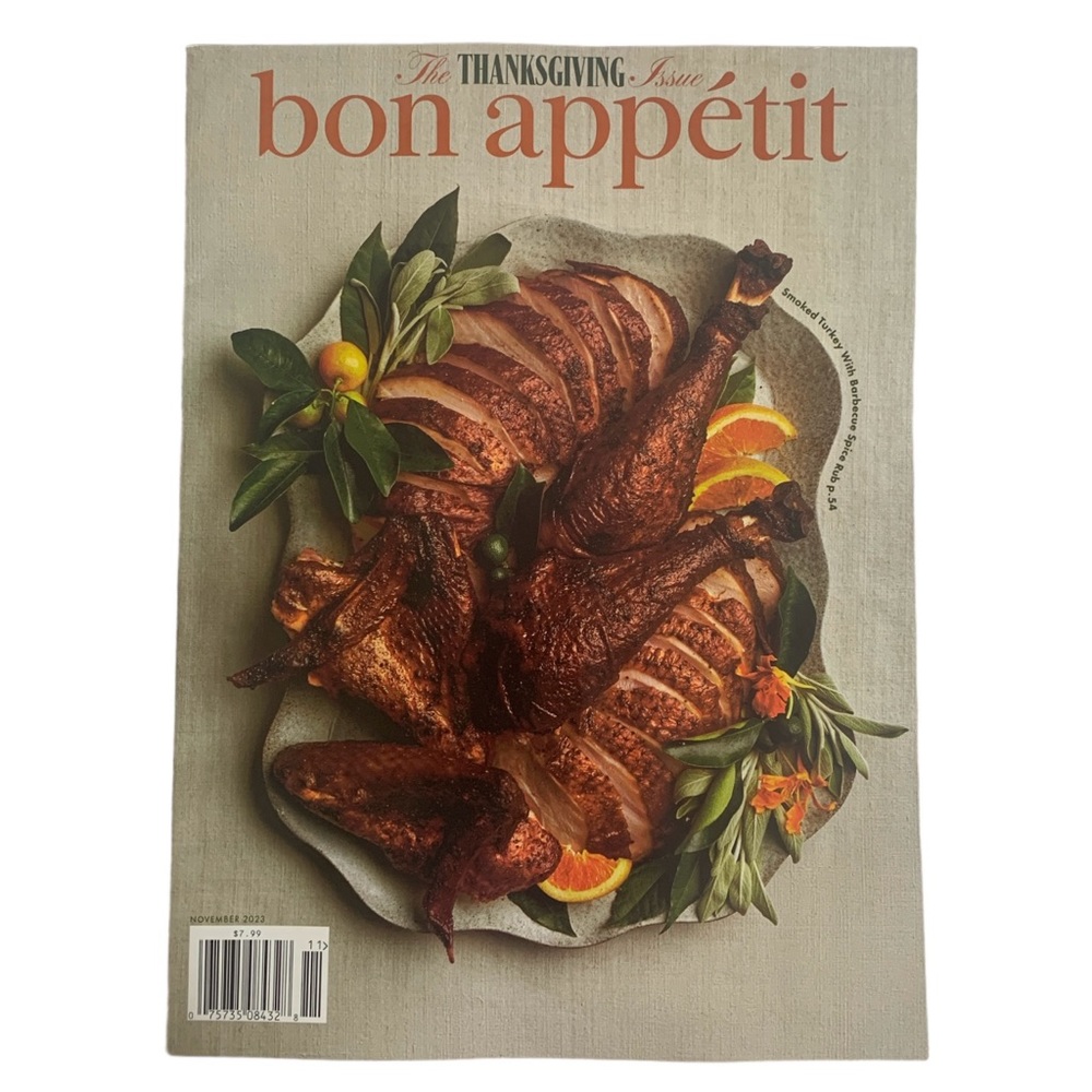 Bon Appetit Magazine November 2023 The Thanksgiving Issue
